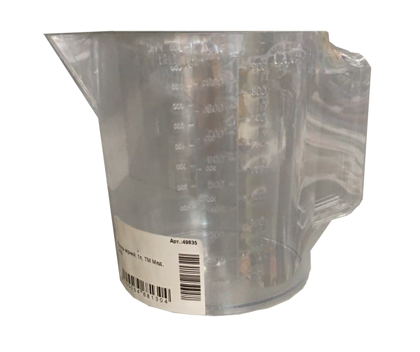 Стакан мірний 1 л, ТМ Мед (2409)