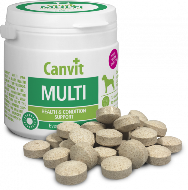 Витаминно-минеральный комплекс Canvit Multi для собак, 100 табл. (50718)