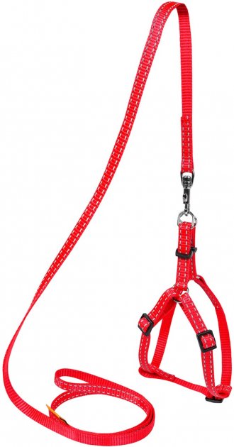 Шлея з повідцем Collar Dog Extreme, 10 мм / 110 см, А: 20-30 см, В: 25-40 см (4285 3) 1