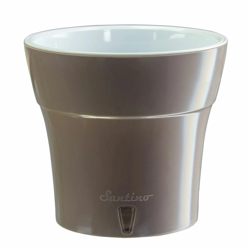 Горщик з автополивом Santino DALI, 3.5 л Шаде-білий (DAL35SHD/WHT) 1