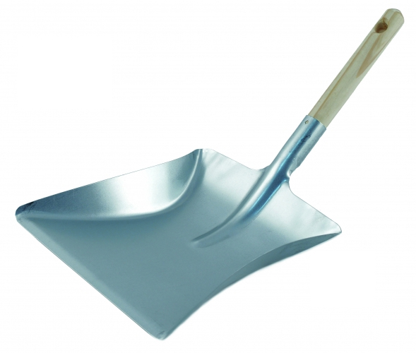 Совок металевий з держаком 20 см