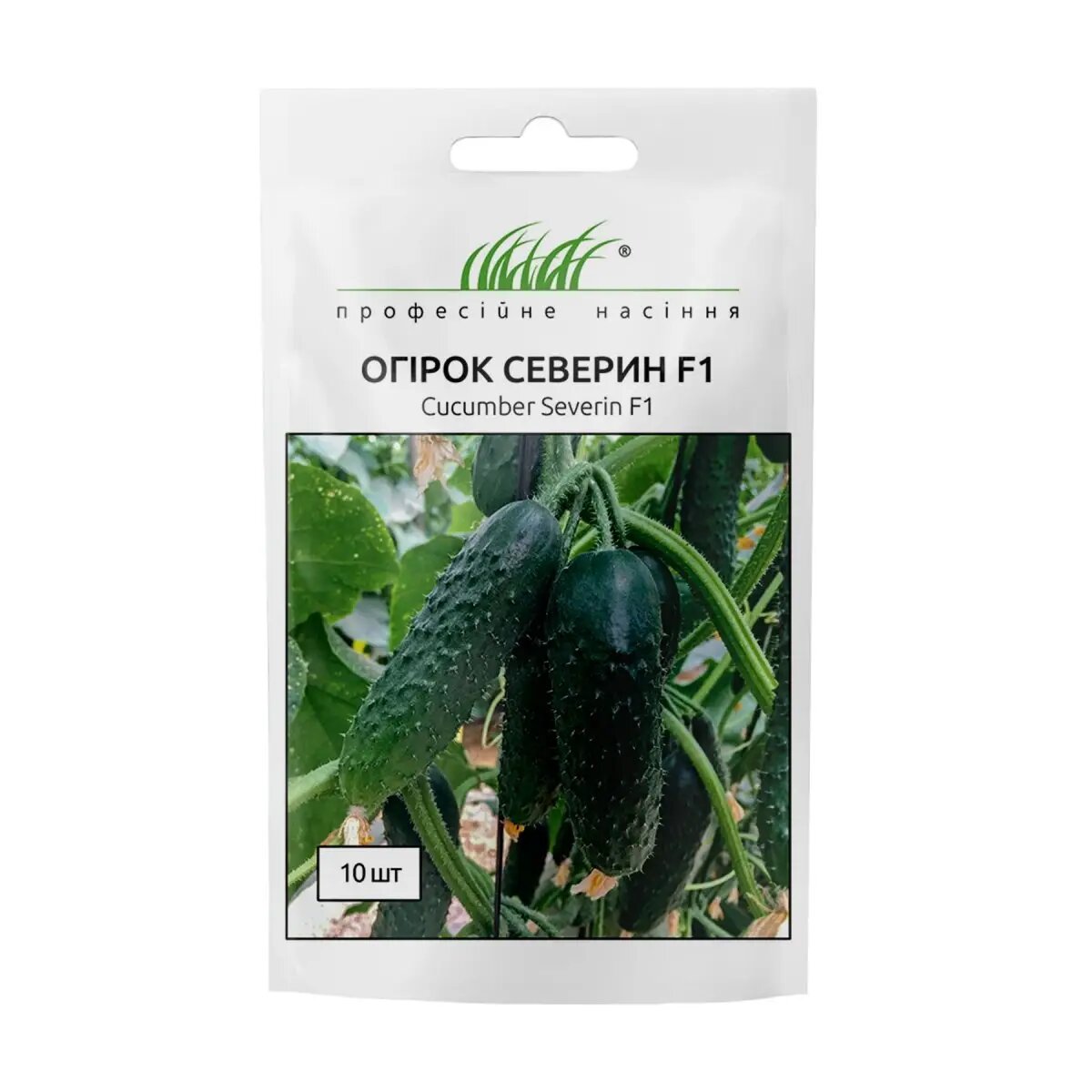 Насіння огірка Северин F1, 10 шт, Enza Zaden, Голландія, Професійне насіння