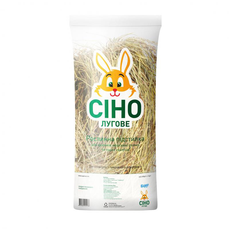 Сіно лугове Super Cat, 300 г (3516) 1