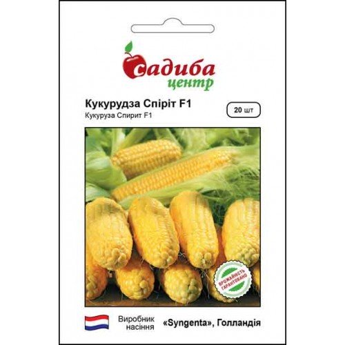 Насіння кукурудзи Спіріт F1, 20шт, Syngenta, Голандія, Садиба Центр