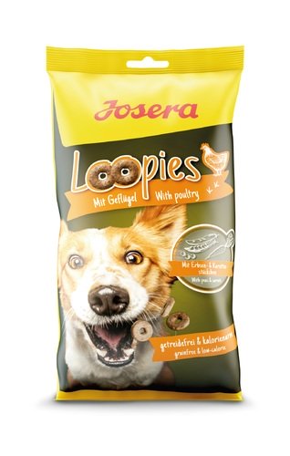 Лакомства Josera Loopies Gefluegel для собак, 150 г 1