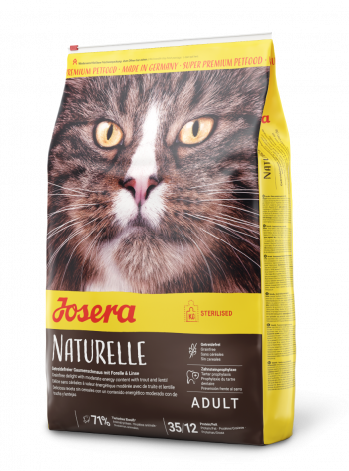 Сухий корм Josera Naturelle беззерновий для стерилізованих котів, 400 г 1