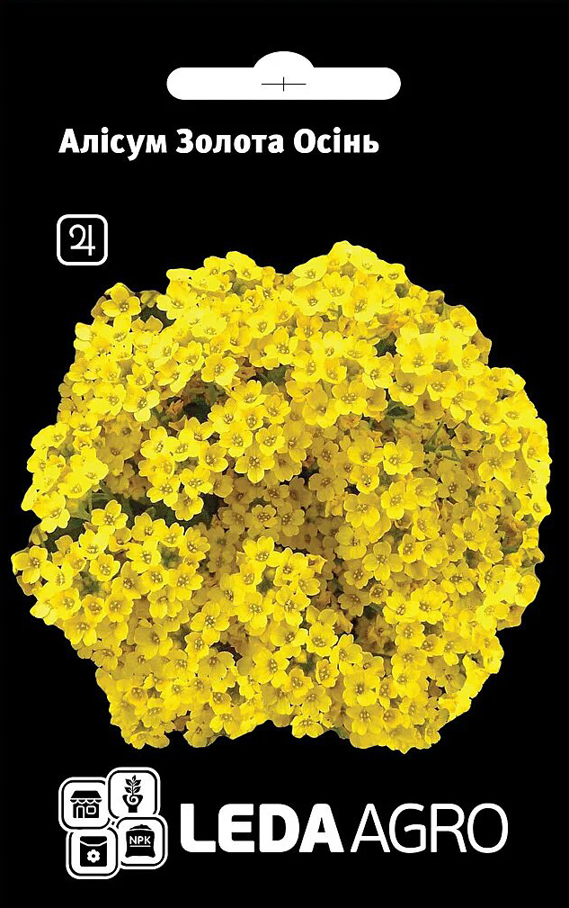 Насіння алиссума Золота осінь, 0.2 г, Hem, Голландія, насіння Леда Агро