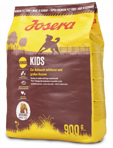 Сухий корм Josera Kids (Йозера Кідс) для цуценят та юніорів, птах, 900 г 1