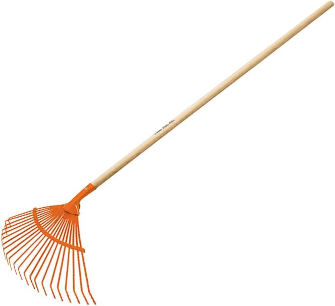 Грабли веерные,усиленные, 22зуба, 460x1220, Truper, EM-22