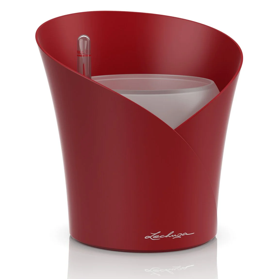 Розумний горщик Lechuza ORCHIDEA 20 червоний 18х18х20 см (13962) 1