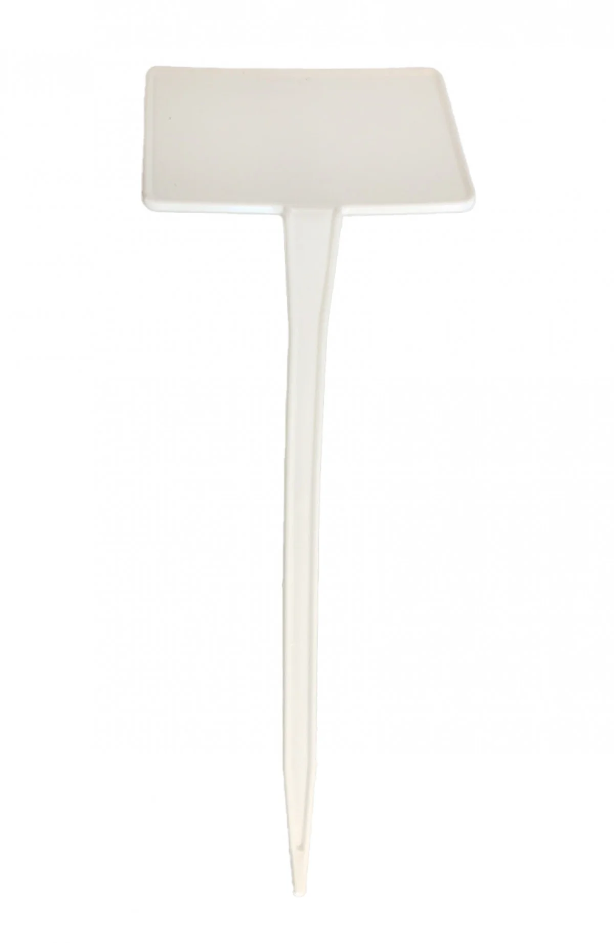 Табличка садова під маркування, М300, 10шт, 8.3х5.5х29см, біла 1