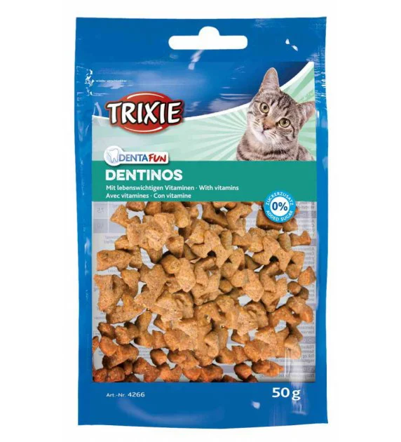 Витамины Trixie Dentinos для кошек, 50 г (4266)