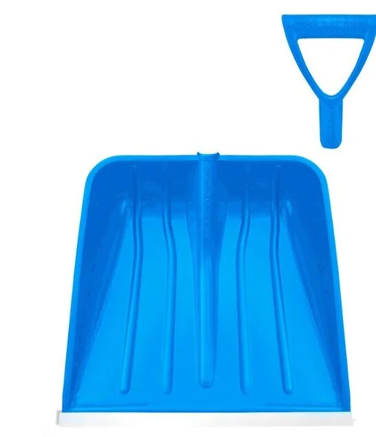 Лопата снегоубор.ТМ Будмонстер 400*400мм синяя 7390 2