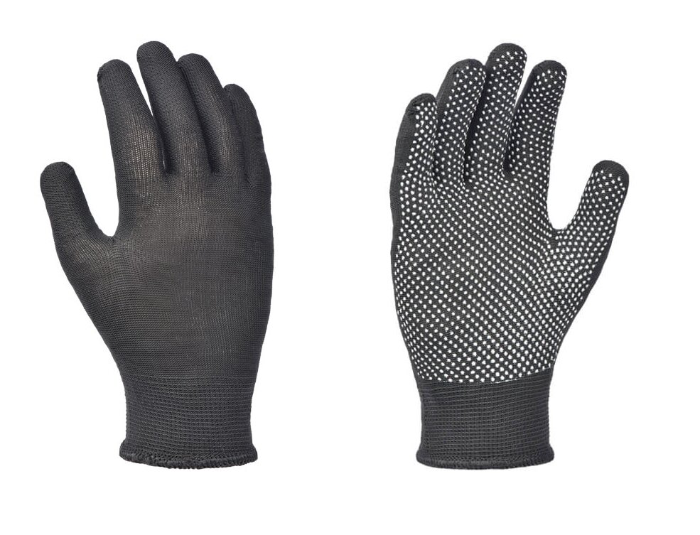 Рукавички трикотажні Doloni з покриттям ПВХ точка (4410) 1