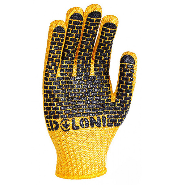 Перчатки трикотажные c ПВХ, Doloni, 4078