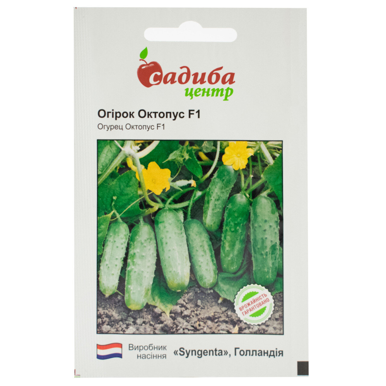 Насіння огірка Октопус F1, 50шт, Syngenta, Голандія, насіння Садиба Центр