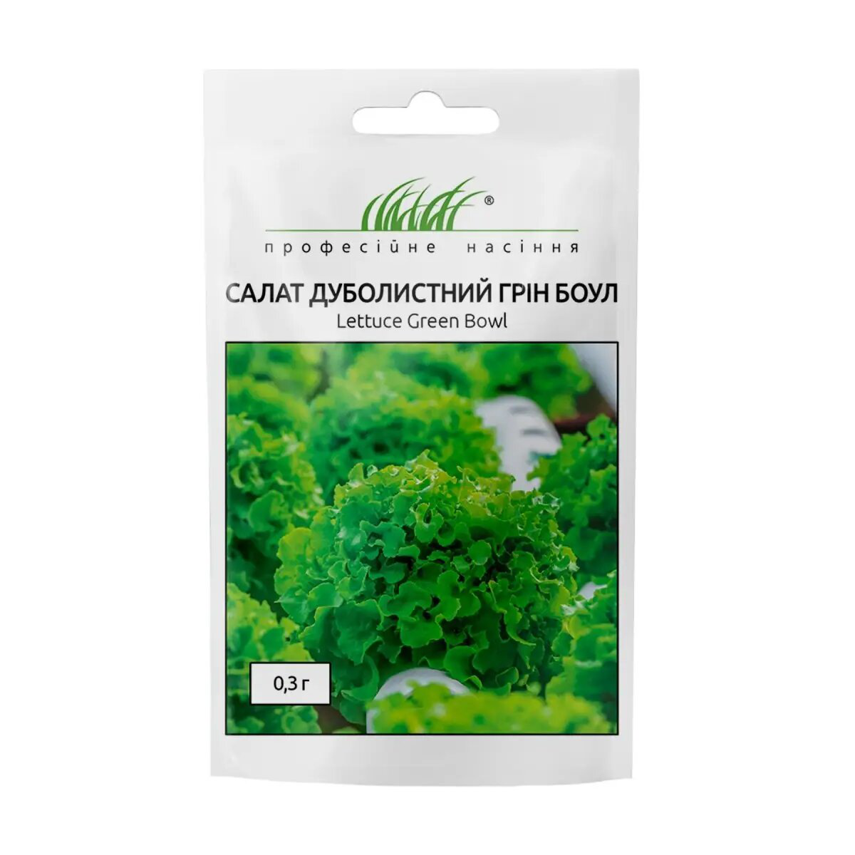 Семена салата Грин Боул, 0.3 г, Hem, Голландия, Професійне насіння 1