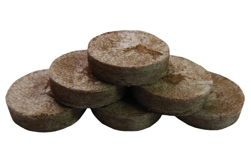 Торф'яна таблетка Jiffy (Джиффи), 10шт, 44мм, TM ROSLA (Росла) 1