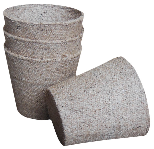 Стаканчик торфяний круглий Jiffy (Джиффі), 8x8см, 10шт, TM ROSLA (Росла) 2