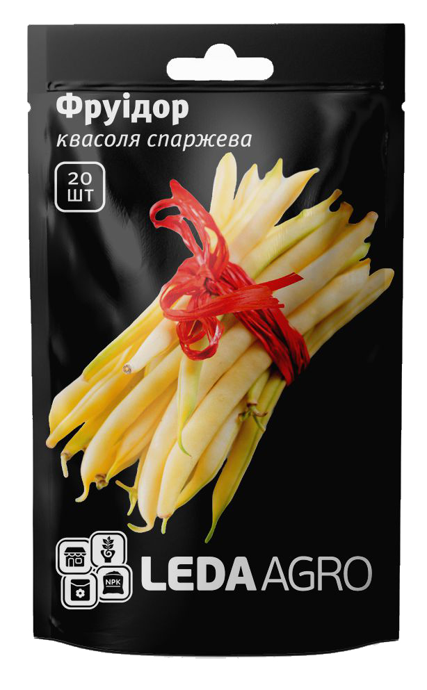 Насіння квасолі спаржевої Фруідор, 20шт, Clause, Франція, насіння Леда Агро 1
