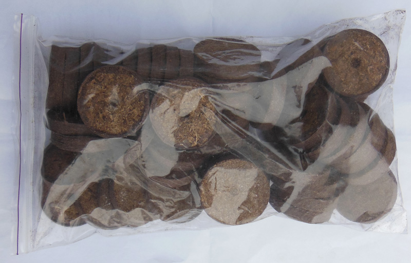 Торф'яна таблетка Ellepress (Еллепресс) 50шт, 42мм, TM RosLa (Зростала) 3