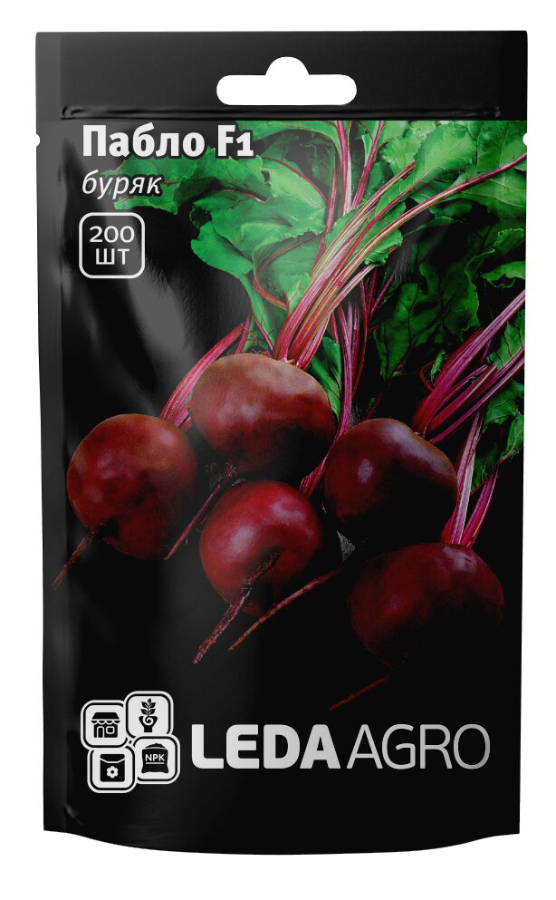 Насіння буряка круглої Пабло, 200шт, Bejo, Голландія, насіння Леда Агро 1