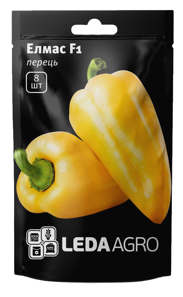 Семена перца Элмас F1, 8шт, Yuksel, Турция, Семена Леда Агро 1