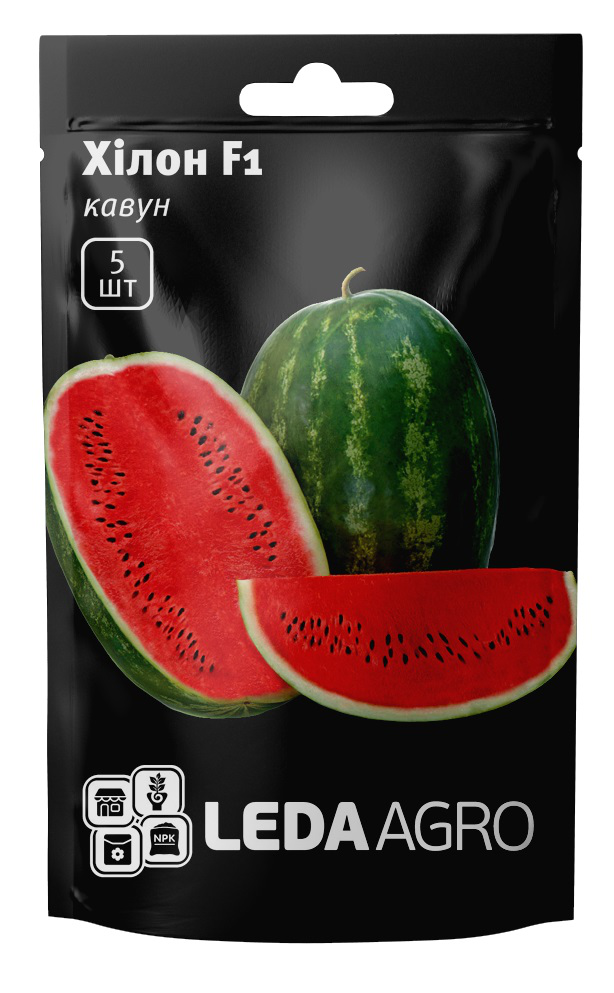 Насіння кавуна Хилон F1, 5шт, Yuksel, Туреччина, насіння Леда Агро 1