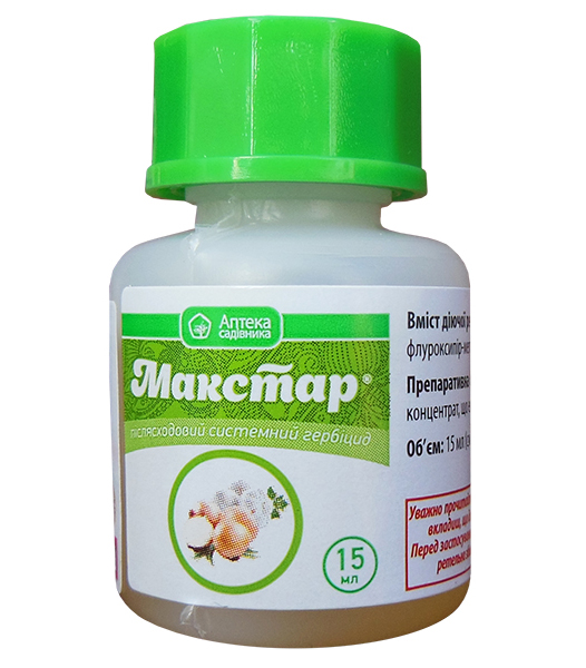Гербіцид післясходовий Макстар 15 мл, Ukravit 2