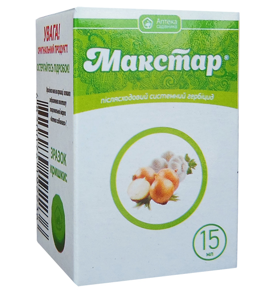 Гербіцид післясходовий Макстар 15 мл, Ukravit 1