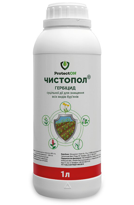 Гербицид Чистопол, 1 л, ProtectOn