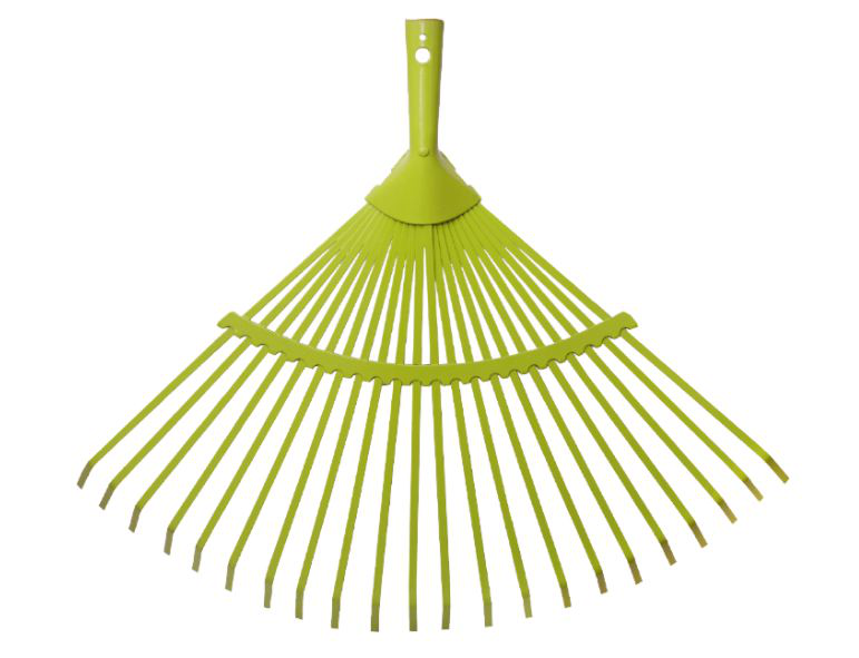 Грабли веерные металлические, насадка, 22 плоских зуба, 215-3-22 2