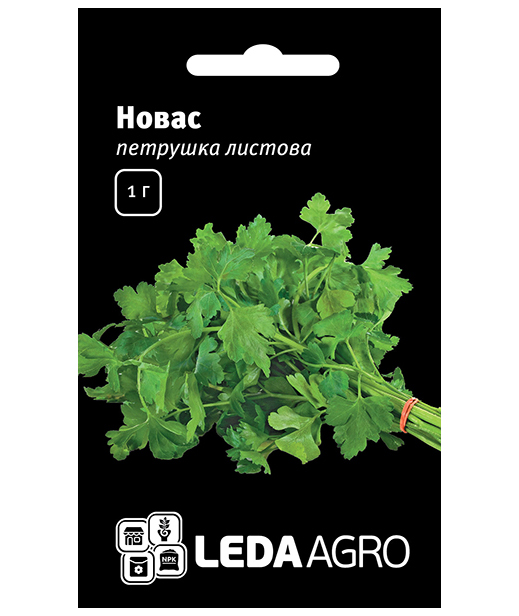 Насіння петрушки Новас, 1г, насіння Леда Агро 1