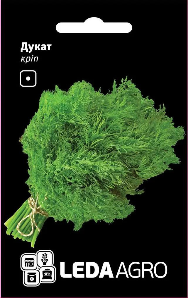 Семена укропа кустового Дукат, 1г, Griffaton, Франция, семена Леда Агро 1