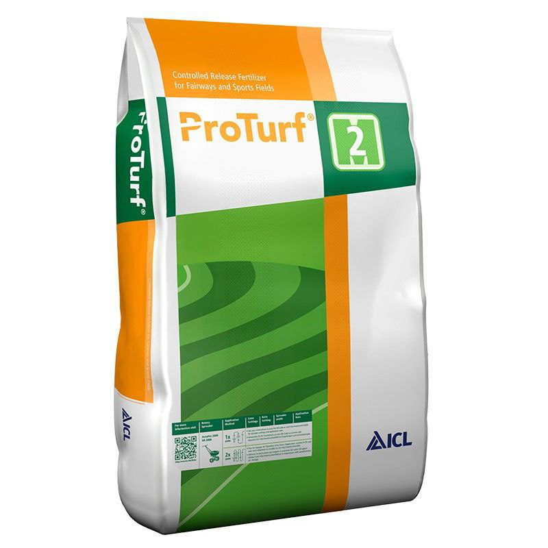 Комплексне мінеральне добриво Pro Turf NPK 15.5.5 + 4CaO + 2 MgO, Літо, 2-3 міс., 25 кг, ICL 1