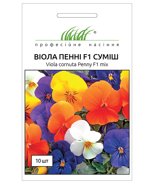 Семена виолы Пенни F1 смесь, 10шт, Hem, Голландия, Професійне насіння 1