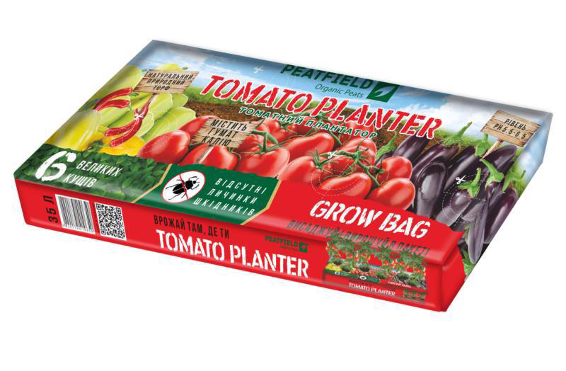 Субстрат Томатный Плантатор, 35 л Peatfield 1