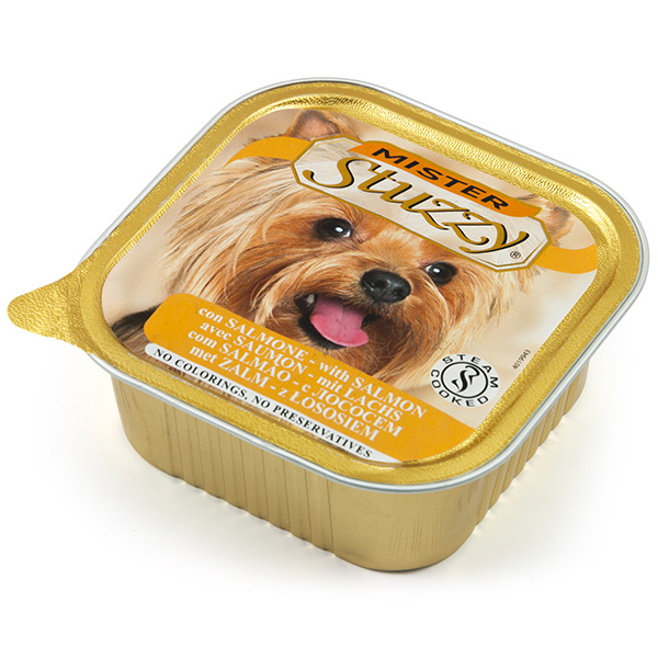 Mister Stuzzy Dog Salmon МІСТЕР ШТУЗИ ДОГ ЛОСОСЬ корм для собак, паштет, 150г