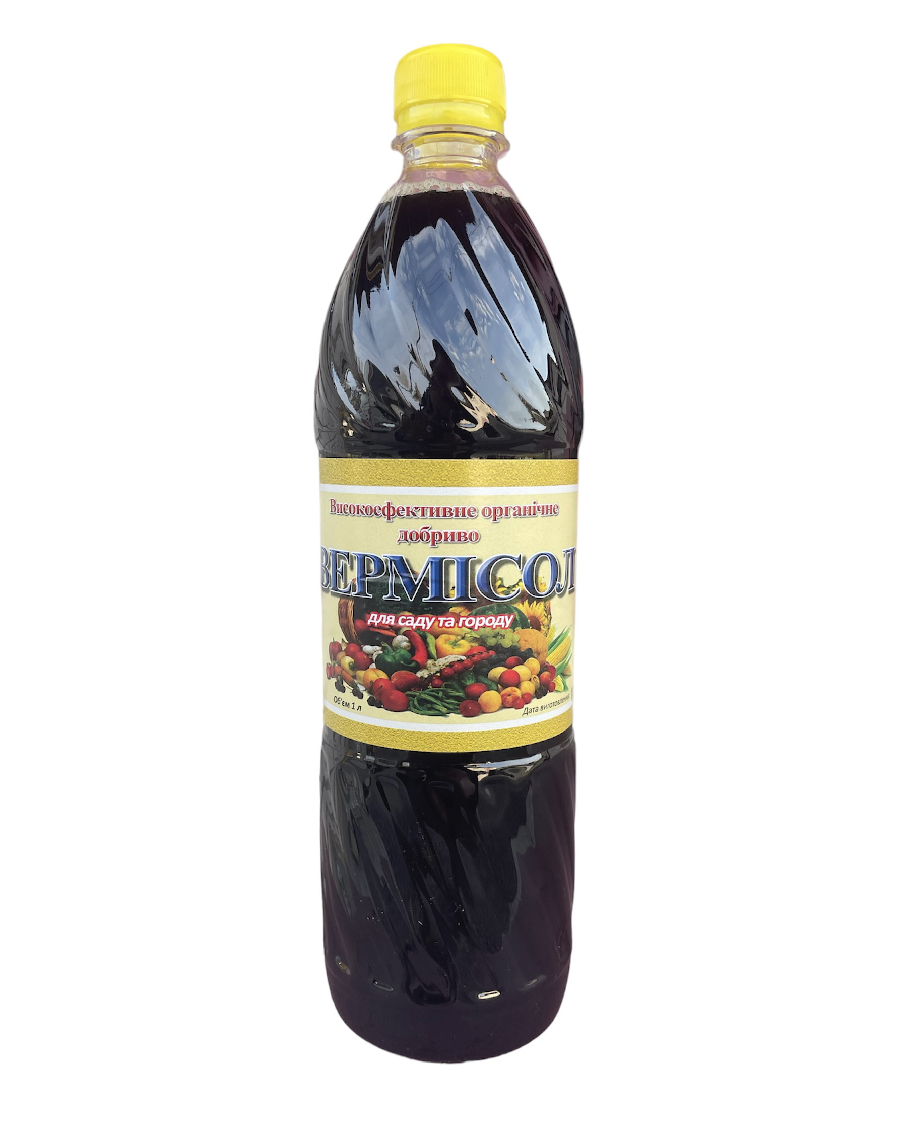 Біостімулятор д/росту і розвитку рослин д/саду,городу Вермісол, 1000мл,  1