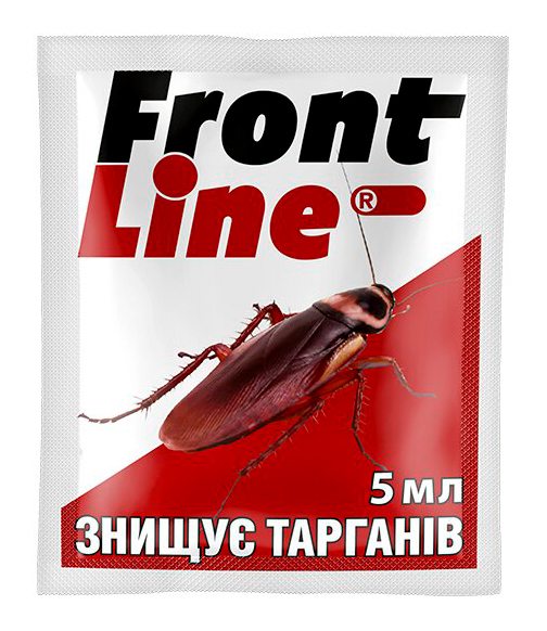 Концентрат Front Line (Фронт Лайн) от тараканов, 5 мл 1
