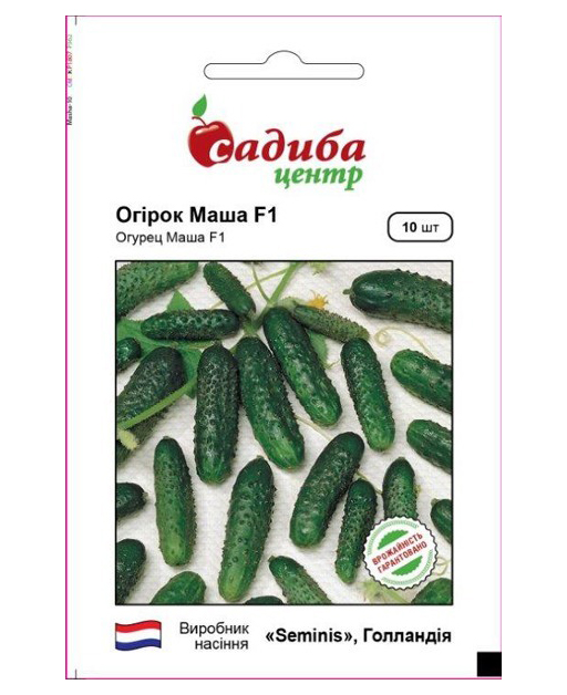 Насіння огірка Маша F1, 10 шт., Seminis, Голандія, Садиба Центр 1