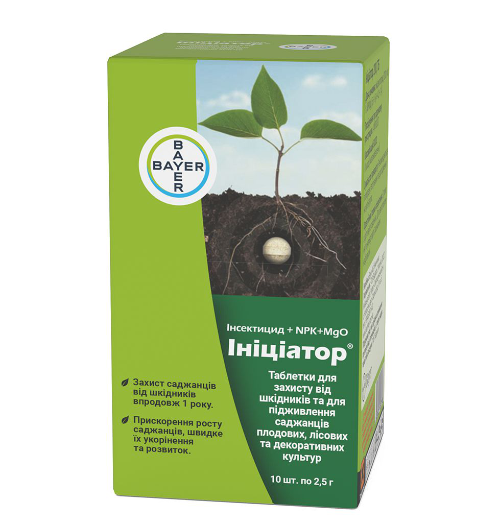 Інсектицид Ініціатор, Bayer, 25 г (10 шт х 2.5 г) 1