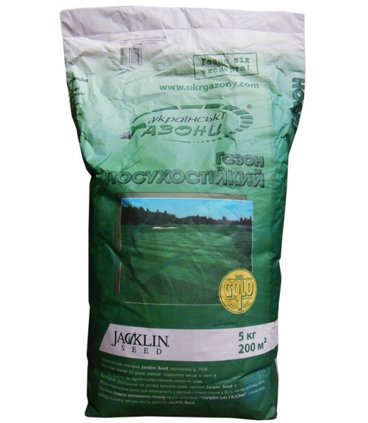 Трава газонна влагосберегающая Jacklin Seeds (Жаклін Сідс), 5кг