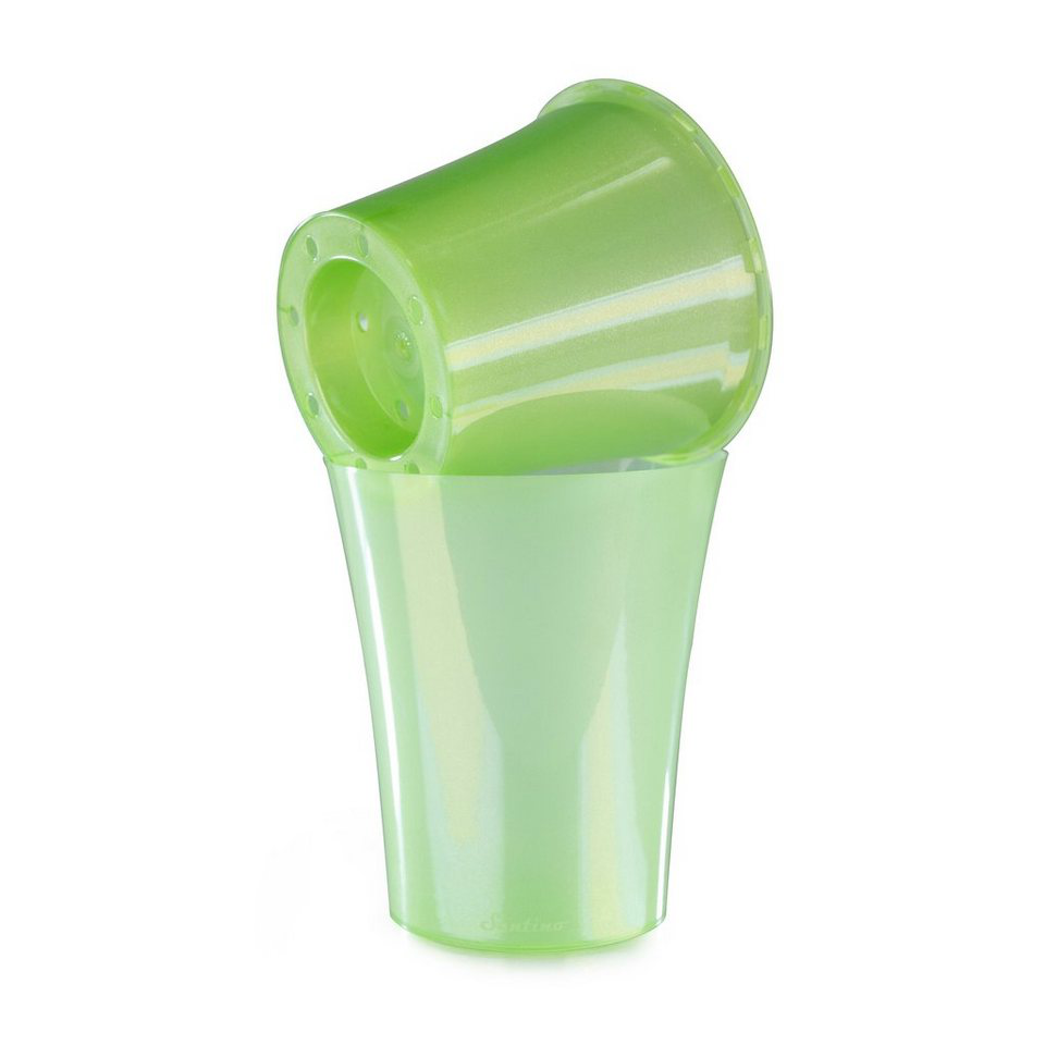 Горщик пластиковий Santino Arte-Dea круглий 2 л Блідо-зелений (ADEA20LG) 2