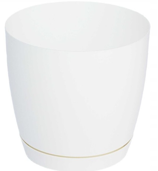 Горшок FormPlastic Тоскана Круглая-17, белый, 3 л (0743-011)