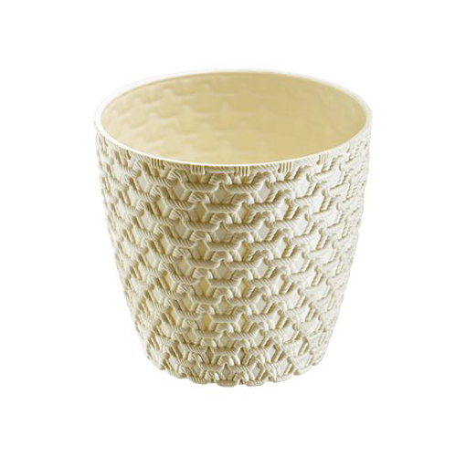Вазон для квітів Elif Ротанг, 4 л крем (450-1)