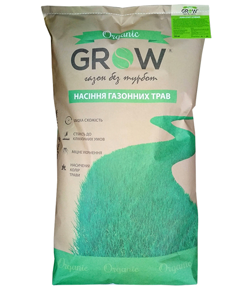 Газонна трава універсальна ТМ Grow (Данія) DLF Seeds & Science, 10кг
