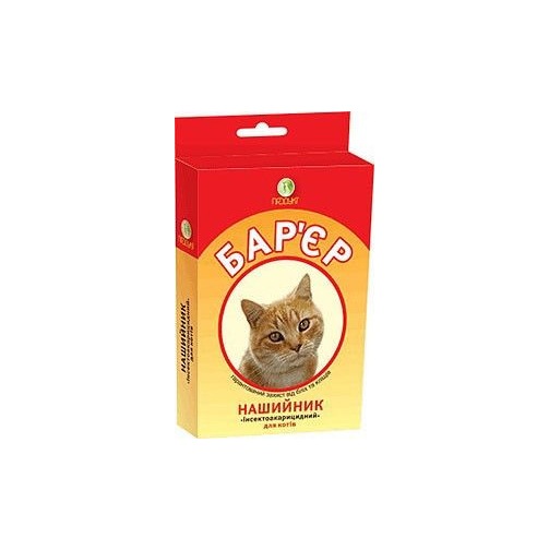 Нашийник Бар'єр ін.акаріц.для котів
