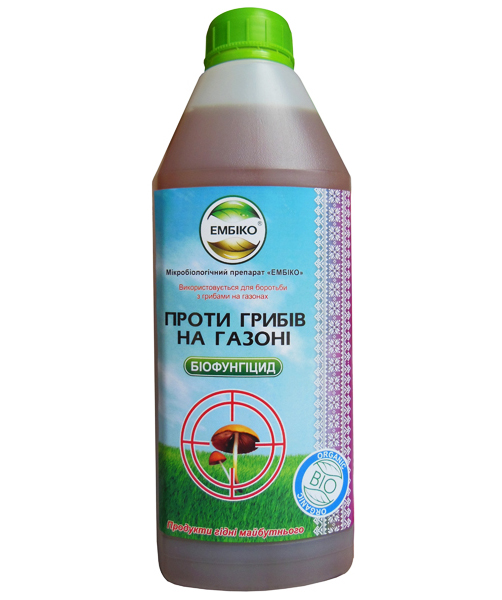 Микробиологическое удобрение Эмбико от грибов на газоне, 1 л 1