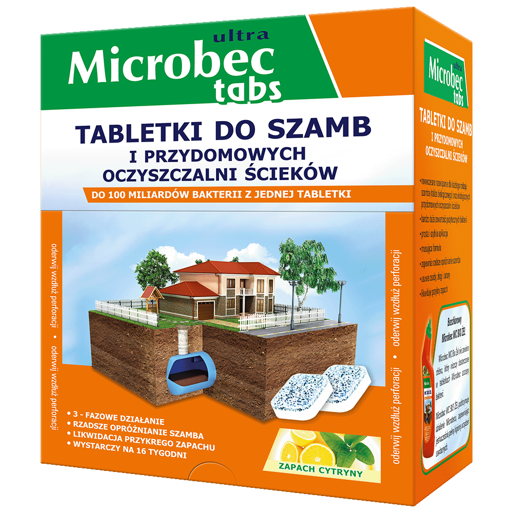 Біодеструктор для компосту та туалетів Microbec, 20г, Bros 1